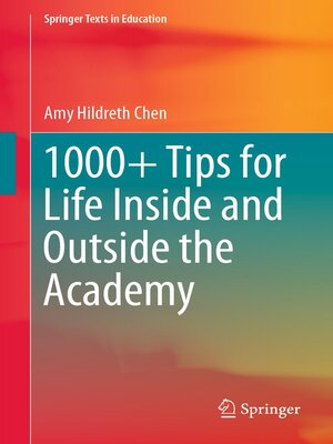 cover image of 1000+ Tips for Life Inside and Outside the Academy